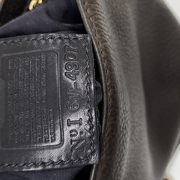 Vintage Coach Sonoma 4907 Brown Pebbled Leather Crossbody /Shoulder Bag - Picture 8 of 10